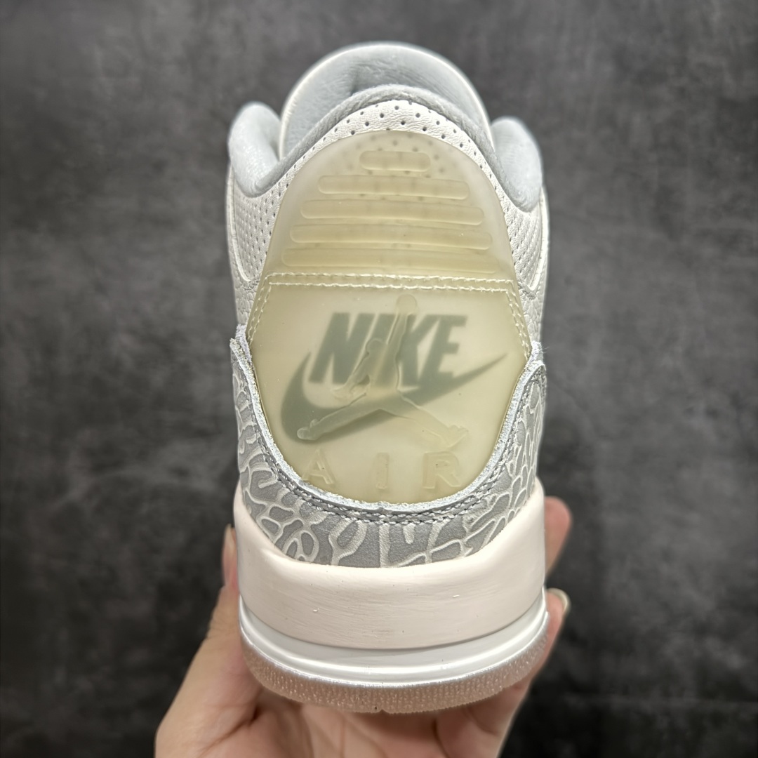 图片[4]-【纯原F版】Air Jordan AJ3 Craft \”Ivory\” 象牙白 货号：FJ9479-100n原楦原纸板开发 确保原汁原味 原厂皮料质感色泽绝无偏差 完美中底拉帮 原厂中底钢印  原档案大底 如假白送 大底纹路 气垫通透度PU的回弹性均百分百还原 原厂电绣鞋舌飞人刺绣针数立体讲究精细欢迎对比正品原鞋SIZE：40 40.5 41 42 42.5 43 44 44.5 45 46 47.5 编码：SL330360-莆田鞋批发中心