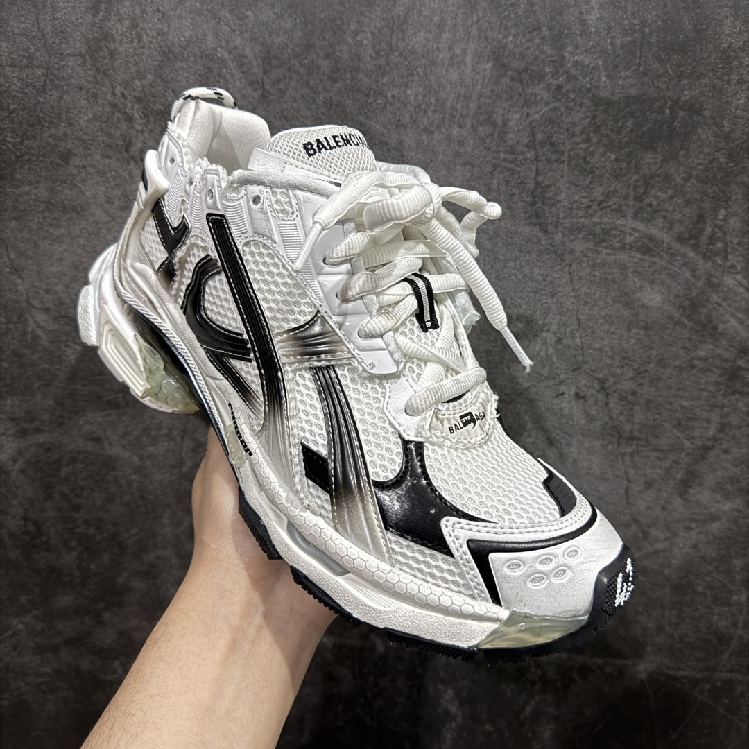 图片[3]-【XA版本】Balenciaga Runer 巴黎世家7代 破坏风 手工做旧款复古老爹鞋n全新版本出货 核心配合工厂优势供应市场最优品质 鞋型细节做旧等都好于市场版本n不但比市场货好 而且比市场货便宜💪🏻n原厂点胶工艺同步原鞋 区别市面所有版本n非市面所有固定TPU，原厂订制胶棒 一切细节高端还原  ，欢迎挑刺💪🏻 尺码：35-46 编码：DF490520-莆田鞋批发中心