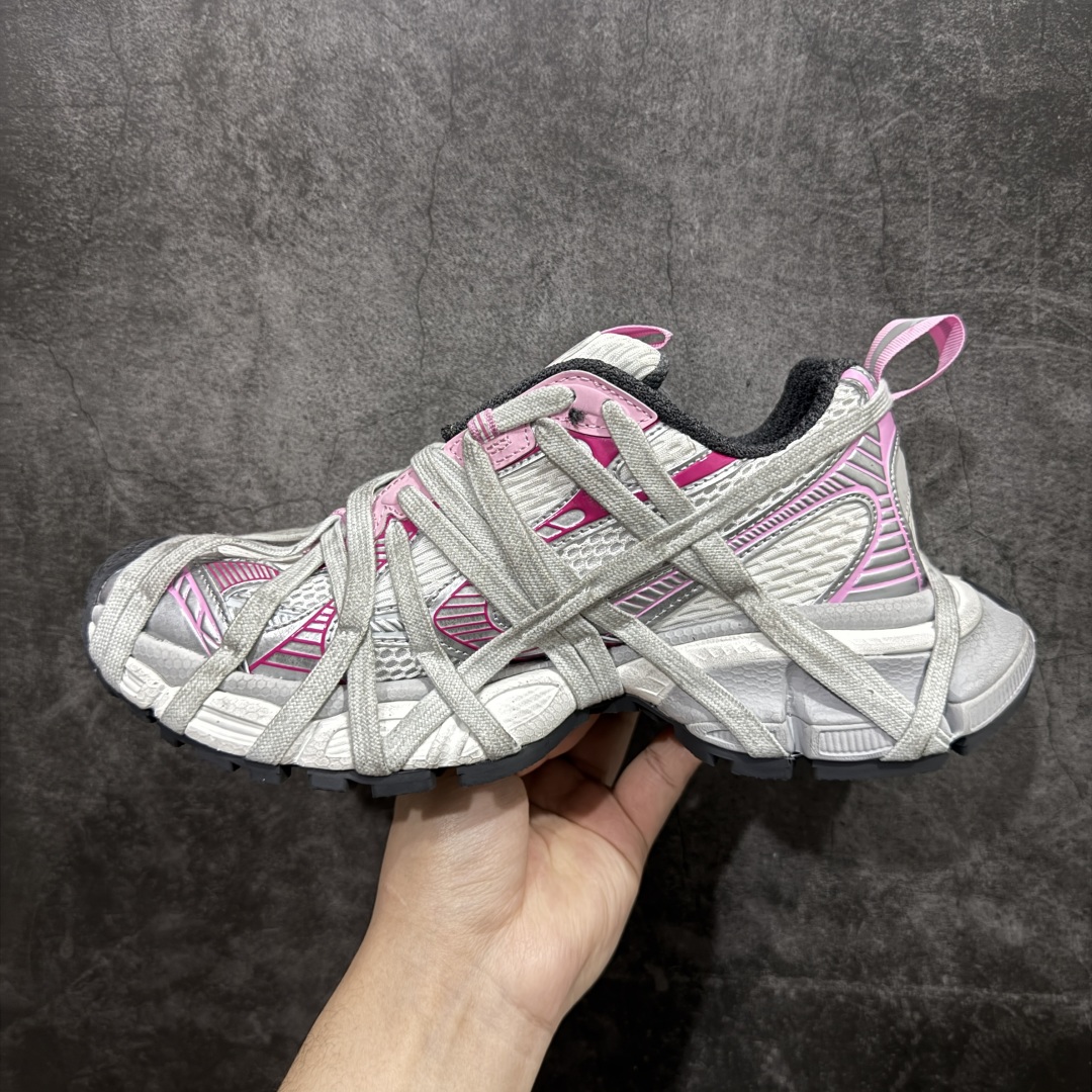 图片[2]-【XA纯原版本】巴黎世家 户外概念鞋Balenciaga Sneaker Tess 十代B款米灰色n独家纯原版本 细节精准对位官方 私模组合大底n原装大盒 从里到外 一切百分百还原官方配置 顶级专供外贸 碾压市面一切真标版本Size：35 36 37 38 39 40 41 42 43 44 46 编码：DF440460-莆田鞋批发中心