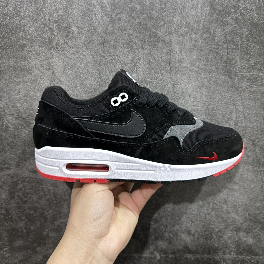 【公司级】Nike Air Max 1 黑红小钩n复古休闲跑步鞋 官方同步上架n真标原盒 原底原面 正确版型原版开发 精准细节 市面最高版本 官方货号：FV6530 002n码数：36 36.5 37.5 38 38.5 39 40 40.5 41 42 42.5 43 44 45 46 46.5 47.5 编码：LDS270290-莆田鞋批发中心