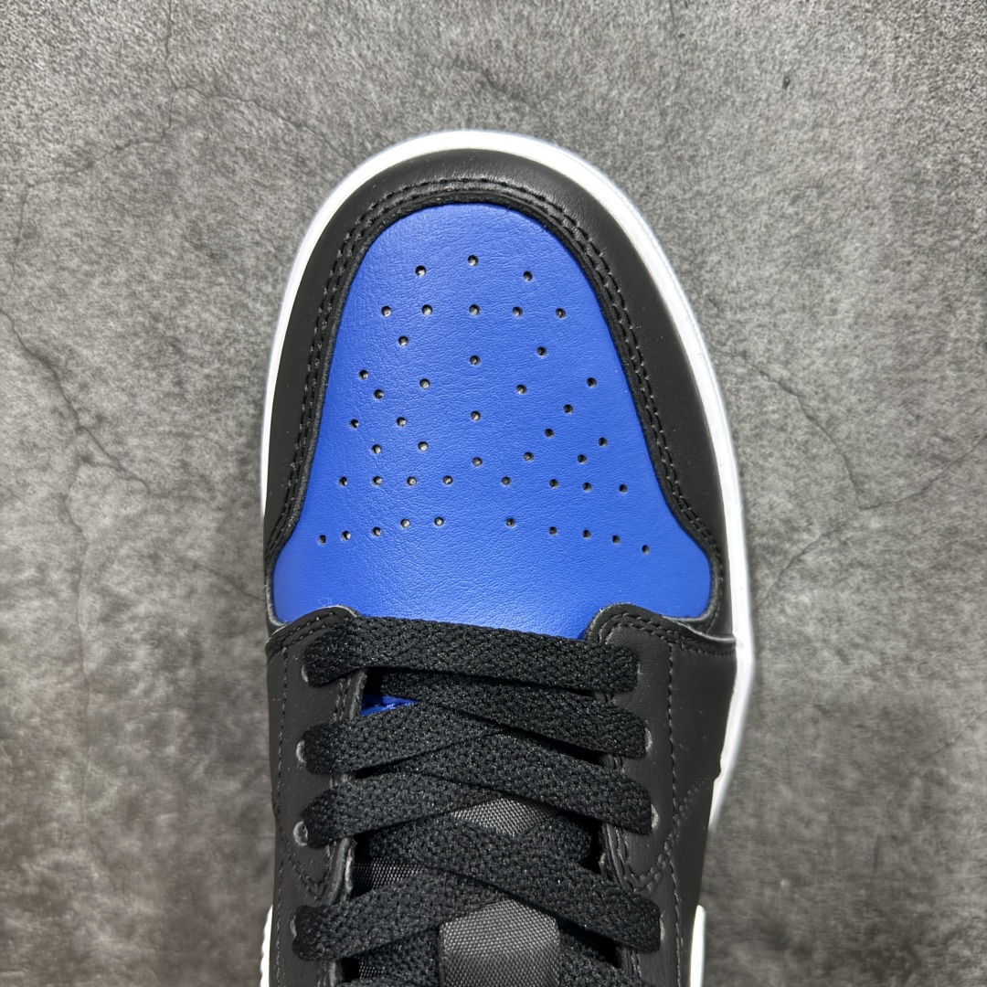 图片[5]-【K版】Air Jordan AJ1 Low 低帮 黑蓝白 553558-042 全新流水线出品 DT版本唯一平替选择 市场第二梯队最强版 全部原鞋开发 原楦原纸板开发 全鞋电脑针车 原厂内置全掌气垫 原盒内在原标 唯一Zp原版鞋带绑法 免检产品 全新2022版型 全头层皮料 完美零毛边处理 原厂配置全掌气垫 价格定位良心 几十个配色陆续出货 SIZE：36 36.5 37.5 38 38.5 39 40 40.5 41 42 42.5 43 44 44.5 45 46 47.5 编码：LDS230250-莆田鞋批发中心