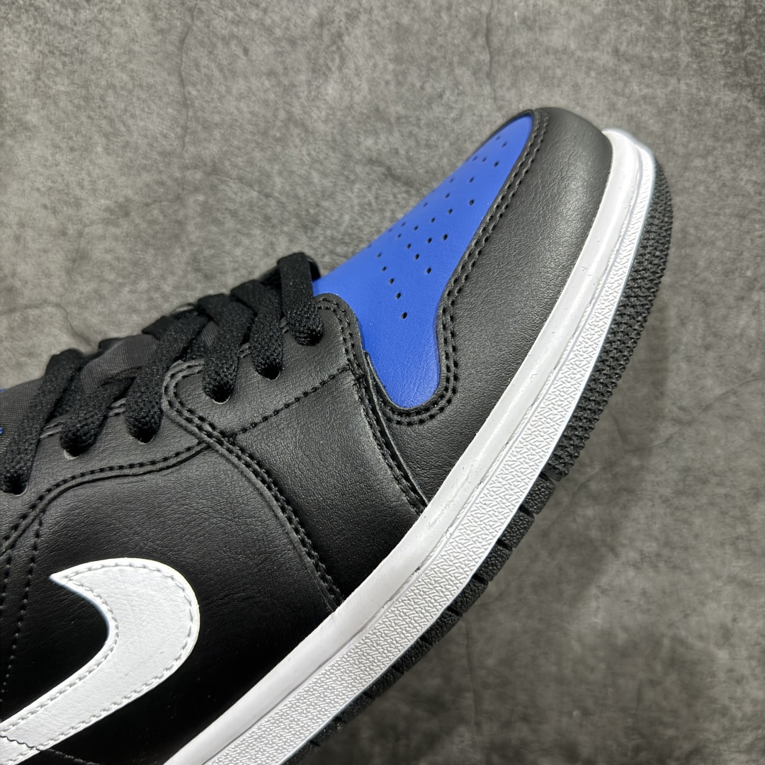 图片[6]-【K版】Air Jordan AJ1 Low 低帮 黑蓝白 553558-042 全新流水线出品 DT版本唯一平替选择 市场第二梯队最强版 全部原鞋开发 原楦原纸板开发 全鞋电脑针车 原厂内置全掌气垫 原盒内在原标 唯一Zp原版鞋带绑法 免检产品 全新2022版型 全头层皮料 完美零毛边处理 原厂配置全掌气垫 价格定位良心 几十个配色陆续出货 SIZE：36 36.5 37.5 38 38.5 39 40 40.5 41 42 42.5 43 44 44.5 45 46 47.5 编码：LDS230250-莆田鞋批发中心