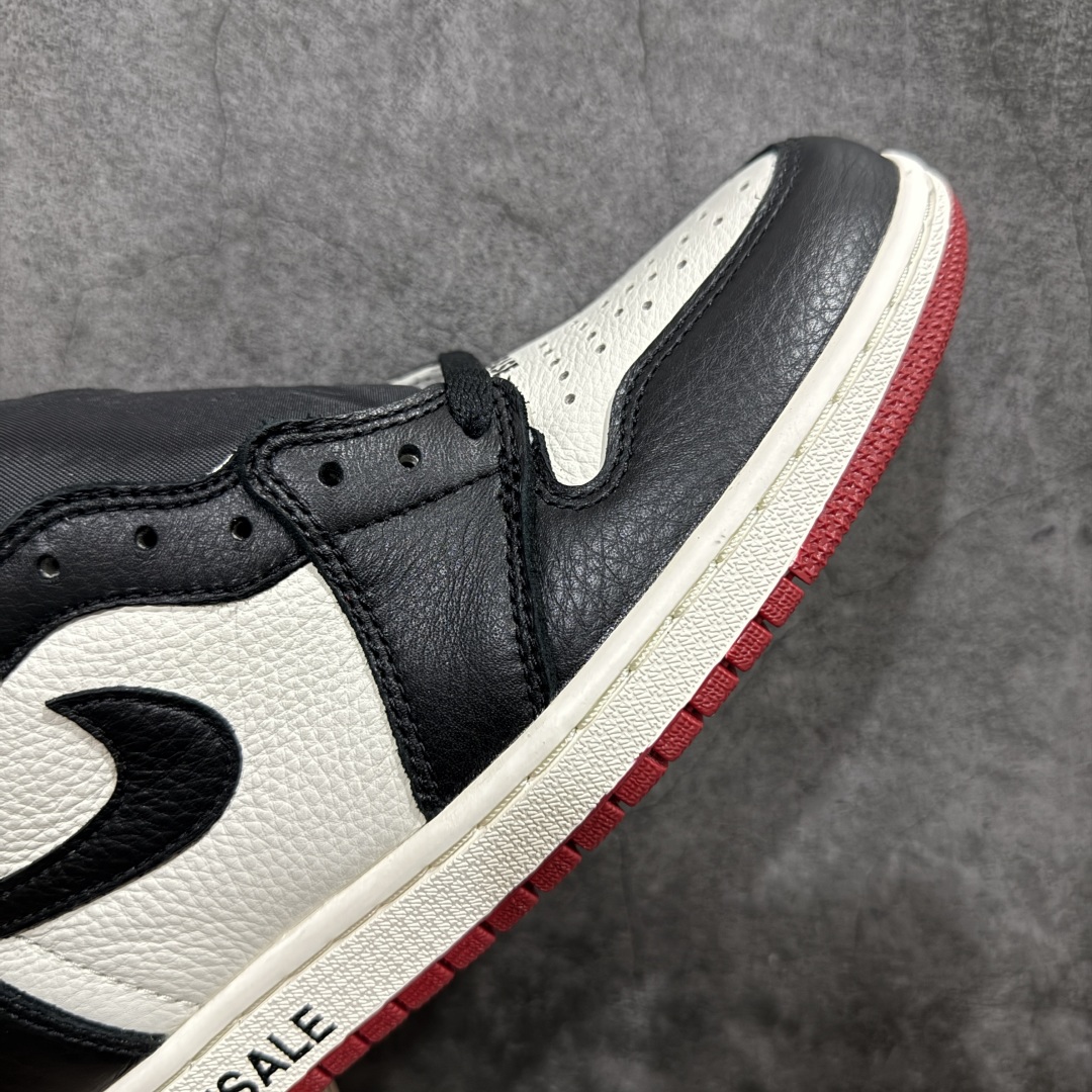 图片[6]-【XP纯原】Air Jordan AJ1 NRG “No L’s”n禁止转卖黑红 861428-106n细节百分百区别市面刺绣 排气孔 鞋带口 皮料裁剪大底纹路 车线 印刷 飞翼 中底 背胶n公司工艺无需多言 碾压各路复刻n入了正品朋友不妨自行对比 尺码 40 40.5 41 42 42.5 43 44 44.5 45 46 47.5 编码：X1420450-莆田鞋批发中心