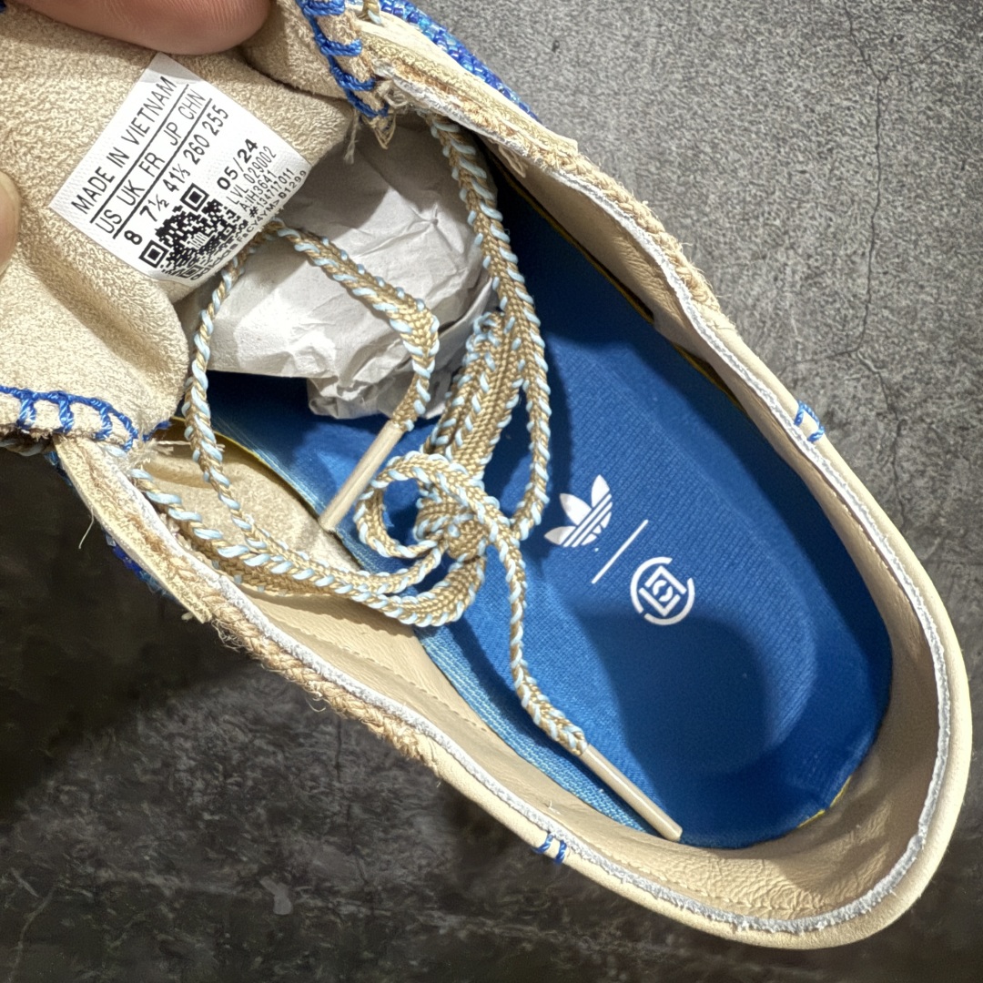 图片[6]-【PK纯原】CLOT x Adidas Gazelle\”Halo Ivory\”羚羊内训系列低帮复古薄底德训风百搭休闲运动板鞋 货号：IH3641nn目前市场最正版型 原鞋开发 独立私模n针车走线 细节随意对比市场版本 完美对标原版 配件齐全 尺码：36 36⅔ 37⅓ 38 38⅔ 39⅓ 40 40⅔ 41⅓ 42 42⅔ 43⅓ 44 44⅔ 45 编码：X310330-莆田鞋批发中心