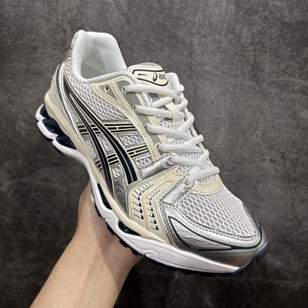 图片[3]-【PB纯原】Asics Gel-Kayano K14 亚瑟士系列复古舒适织物合成革减震防滑耐磨低帮休闲跑步鞋n纯原品质 市场第一梯队顶级版本原装纸板楦头开发 独家私模五层组合大底原厂定制缓震硅胶加持 原盒原配 官方四联吊牌 一比一同步原鞋工艺和用料 鞋面原厂“三明治”多层网布 区别其他同价版本 鞋垫采用原厂OrthoLite欧索莱材质 非普通海玻璃鞋垫 后跟一样采用了GEL缓震胶 整体系列设计非常的科技感 锻炼跑步的同时让你一样时尚百搭  尺码：36 37 37.5 38 39 39.5 40 40.5 41.5 42 42.5 43.5 44 44.5 45 编码：KJ270290-莆田鞋批发中心