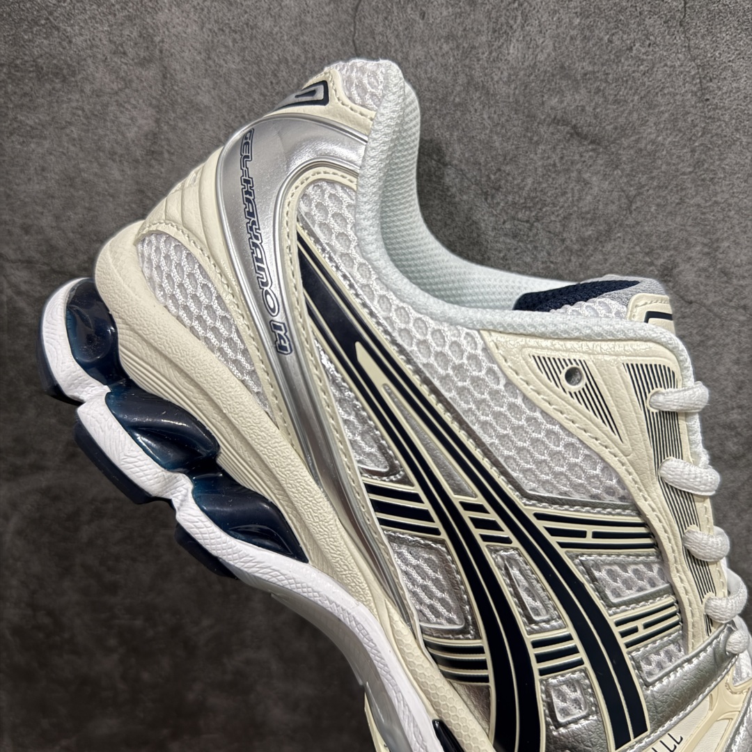 图片[7]-【PB纯原】Asics Gel-Kayano K14 亚瑟士系列复古舒适织物合成革减震防滑耐磨低帮休闲跑步鞋n纯原品质 市场第一梯队顶级版本原装纸板楦头开发 独家私模五层组合大底原厂定制缓震硅胶加持 原盒原配 官方四联吊牌 一比一同步原鞋工艺和用料 鞋面原厂“三明治”多层网布 区别其他同价版本 鞋垫采用原厂OrthoLite欧索莱材质 非普通海玻璃鞋垫 后跟一样采用了GEL缓震胶 整体系列设计非常的科技感 锻炼跑步的同时让你一样时尚百搭  尺码：36 37 37.5 38 39 39.5 40 40.5 41.5 42 42.5 43.5 44 44.5 45 编码：KJ270290-莆田鞋批发中心