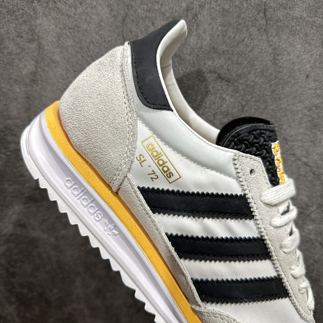 图片[7]-【K8纯原】Adidas Original SL72 OG 系列德训足球风百搭低帮休闲运动板鞋货号：IH4823nn原版开发 品质细节完美n正确版型 正确粗翻毛皮n采用高弹EVA+MODEL+RB三层组合底区别市面RB一体大底 三层组合鞋底重量与原鞋一致  尺码：36 36⅔ 37⅓ 38 38⅔ 39⅓ 40 40⅔ 41⅓ 42 42⅔ 43⅓ 44 44⅔ 45 编码：YB230250-莆田鞋批发中心