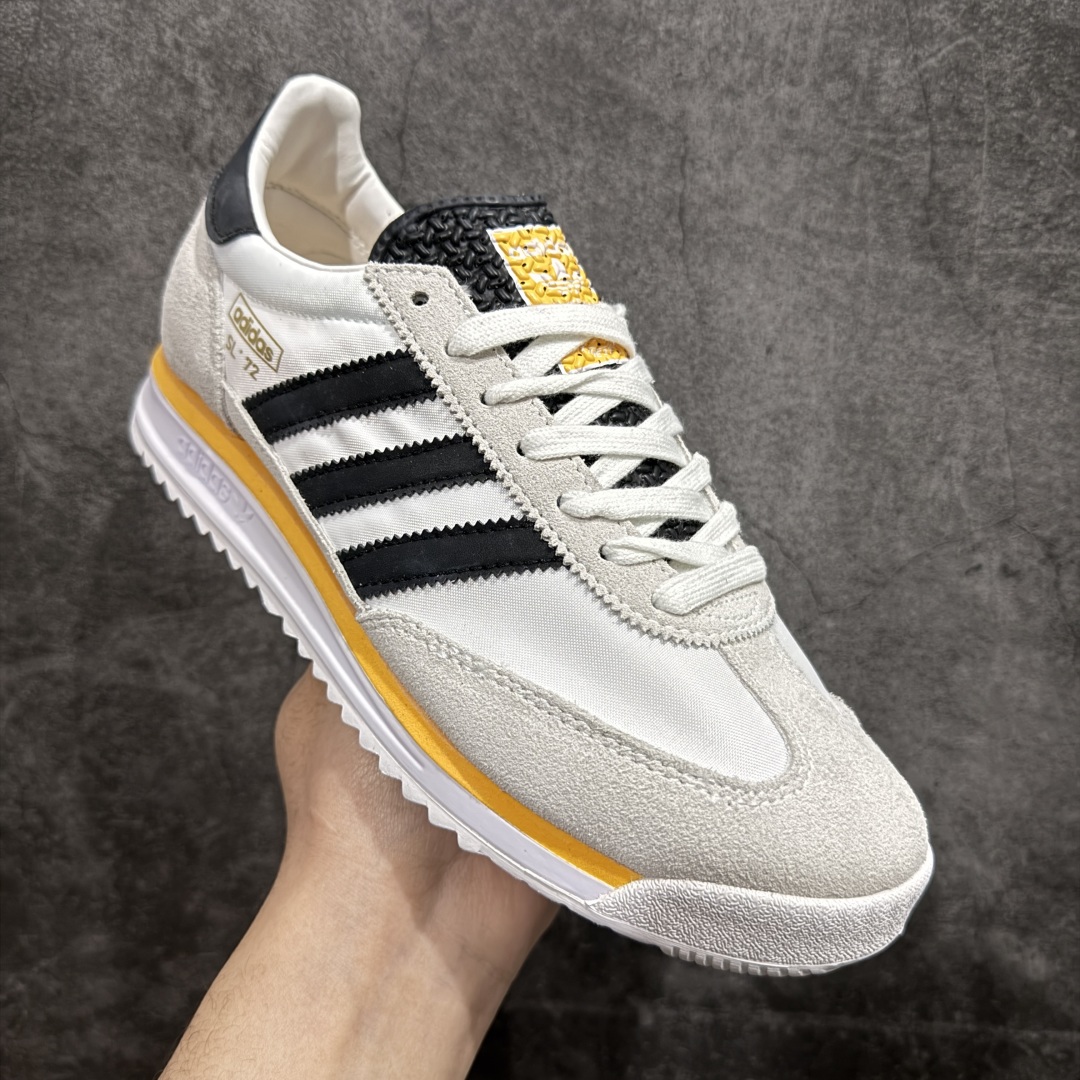 【K8纯原】Adidas Original SL72 OG 系列德训足球风百搭低帮休闲运动板鞋  IH4823