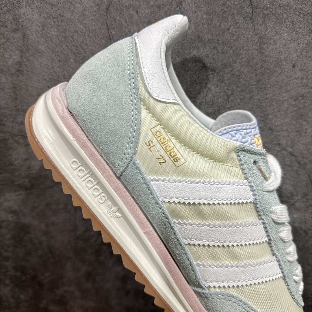 【K8纯原】Adidas Original SL72 OG 系列德训足球风百搭低帮休闲运动板鞋  JI2499