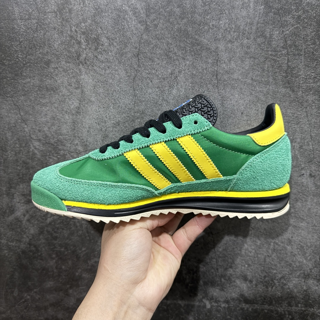 图片[2]-【K8纯原】Adidas Original SL72 OG 系列德训足球风百搭低帮休闲运动板鞋货号：IG2133nn原版开发 品质细节完美n正确版型 正确粗翻毛皮n采用高弹EVA+MODEL+RB三层组合底区别市面RB一体大底 三层组合鞋底重量与原鞋一致  尺码：36 36⅔ 37⅓ 38 38⅔ 39⅓ 40 40⅔ 41⅓ 42 42⅔ 43⅓ 44 44⅔ 45 编码：YB230250-莆田鞋批发中心