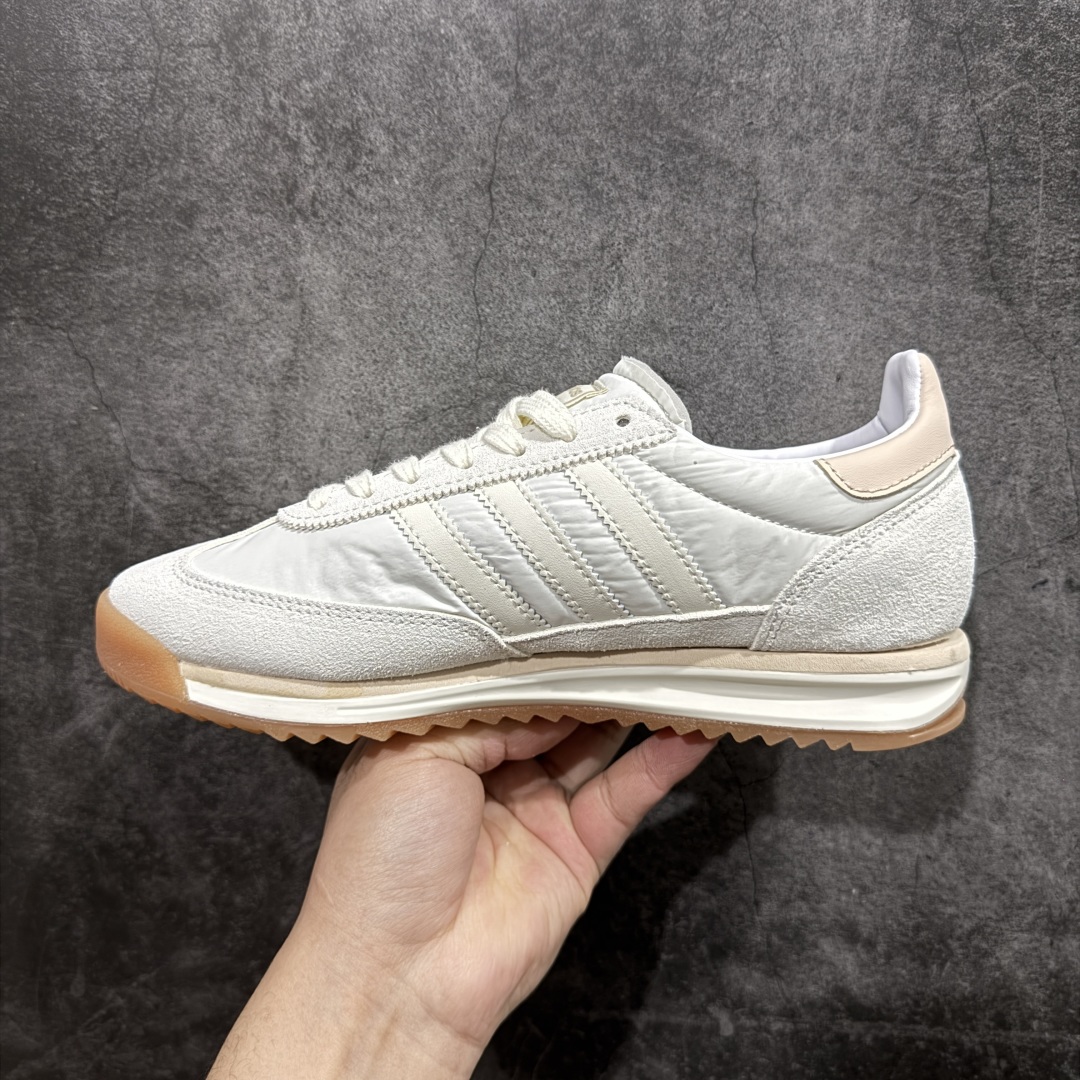 图片[2]-【K8纯原】Adidas Original SL72 OG 系列德训足球风百搭低帮休闲运动板鞋货号：JI2491nn原版开发 品质细节完美n正确版型 正确粗翻毛皮n采用高弹EVA+MODEL+RB三层组合底区别市面RB一体大底 三层组合鞋底重量与原鞋一致  尺码：36 36⅔ 37⅓ 38 38⅔ 39⅓ 40 40⅔ 41⅓ 42 42⅔ 43⅓ 44 44⅔ 45 编码：YB230250-莆田鞋批发中心