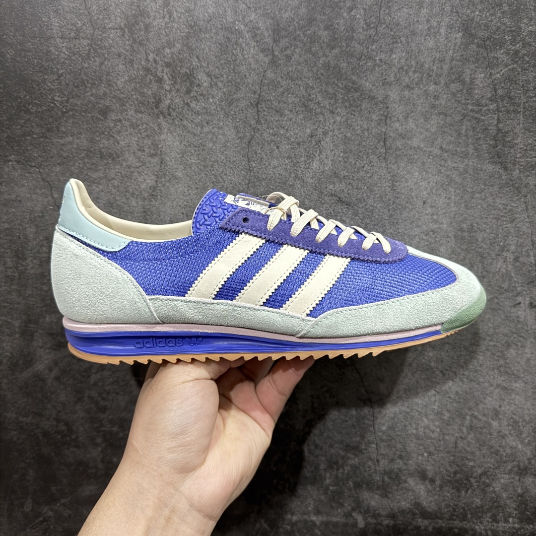 【K8纯原】Adidas Original SL72 OG 系列德训足球风百搭低帮休闲运动板鞋货号：IH0290nn原版开发 品质细节完美n正确版型 正确粗翻毛皮n采用高弹EVA+MODEL+RB三层组合底区别市面RB一体大底 三层组合鞋底重量与原鞋一致  尺码：36 36⅔ 37⅓ 38 38⅔ 39⅓ 40 40⅔ 41⅓ 42 42⅔ 43⅓ 44 44⅔ 45 编码：YB230250-莆田鞋批发中心