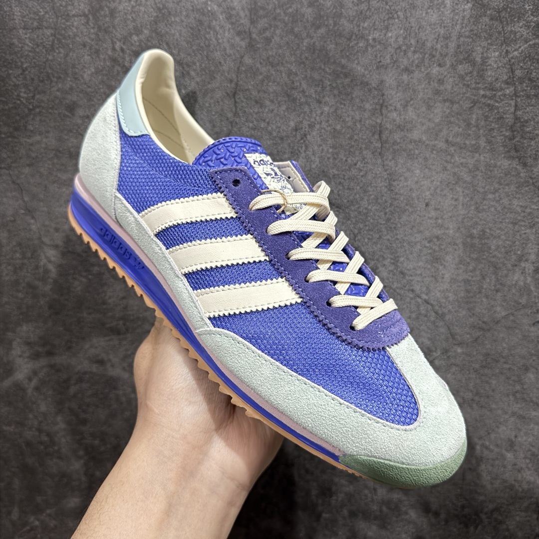 【K8纯原】Adidas Original SL72 OG 系列德训足球风百搭低帮休闲运动板鞋  IH0290