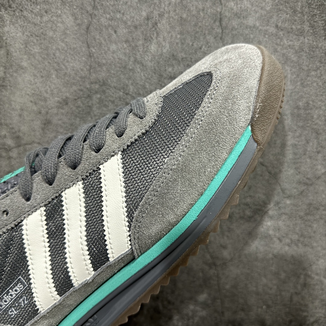 【K8纯原】Adidas Original SL72 OG 系列德训足球风百搭低帮休闲运动板鞋  JI2484