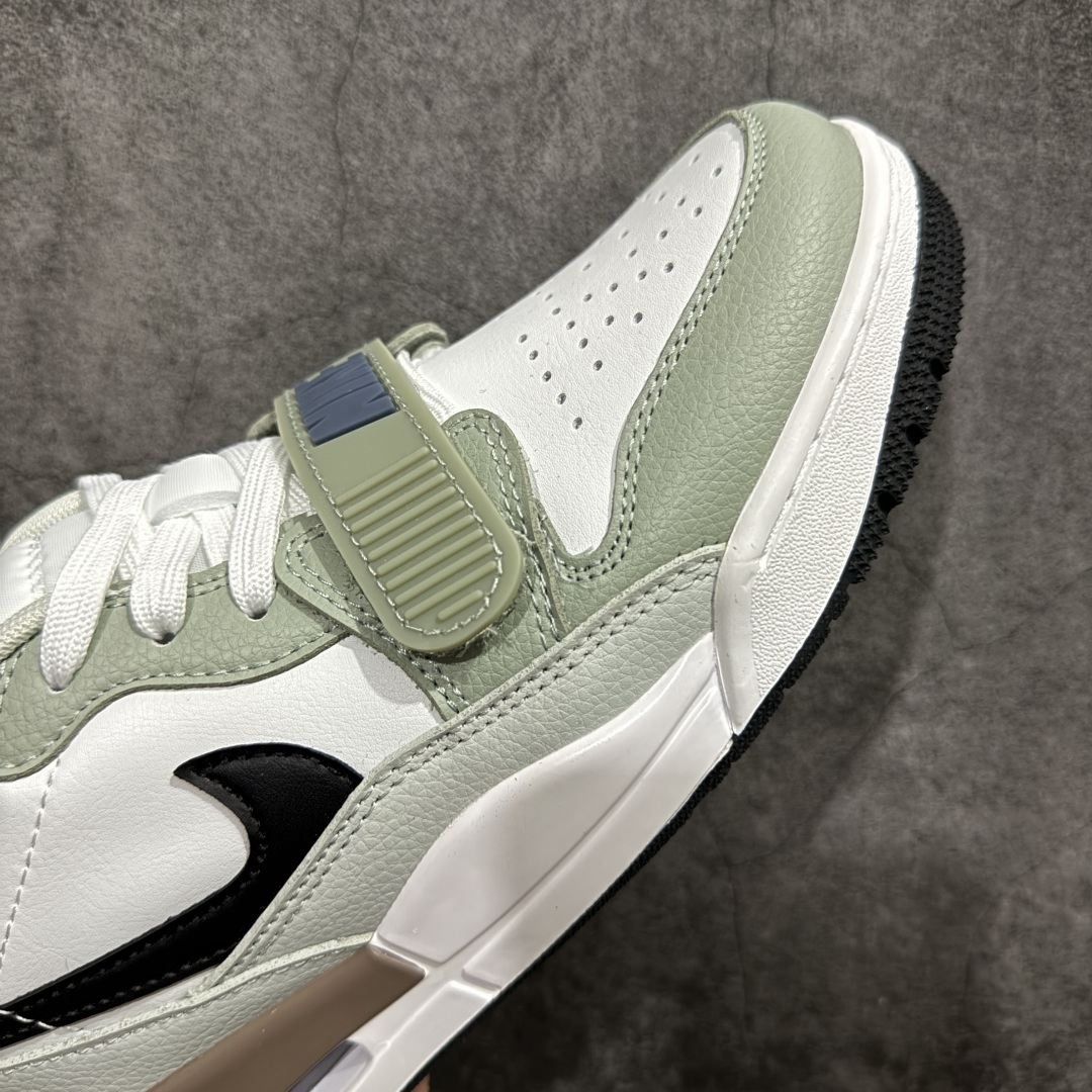 【纯原N版】Air Jordan Legacy AJ312 Low 低帮复古篮球鞋 青蛇 白绿色 HV5970-101