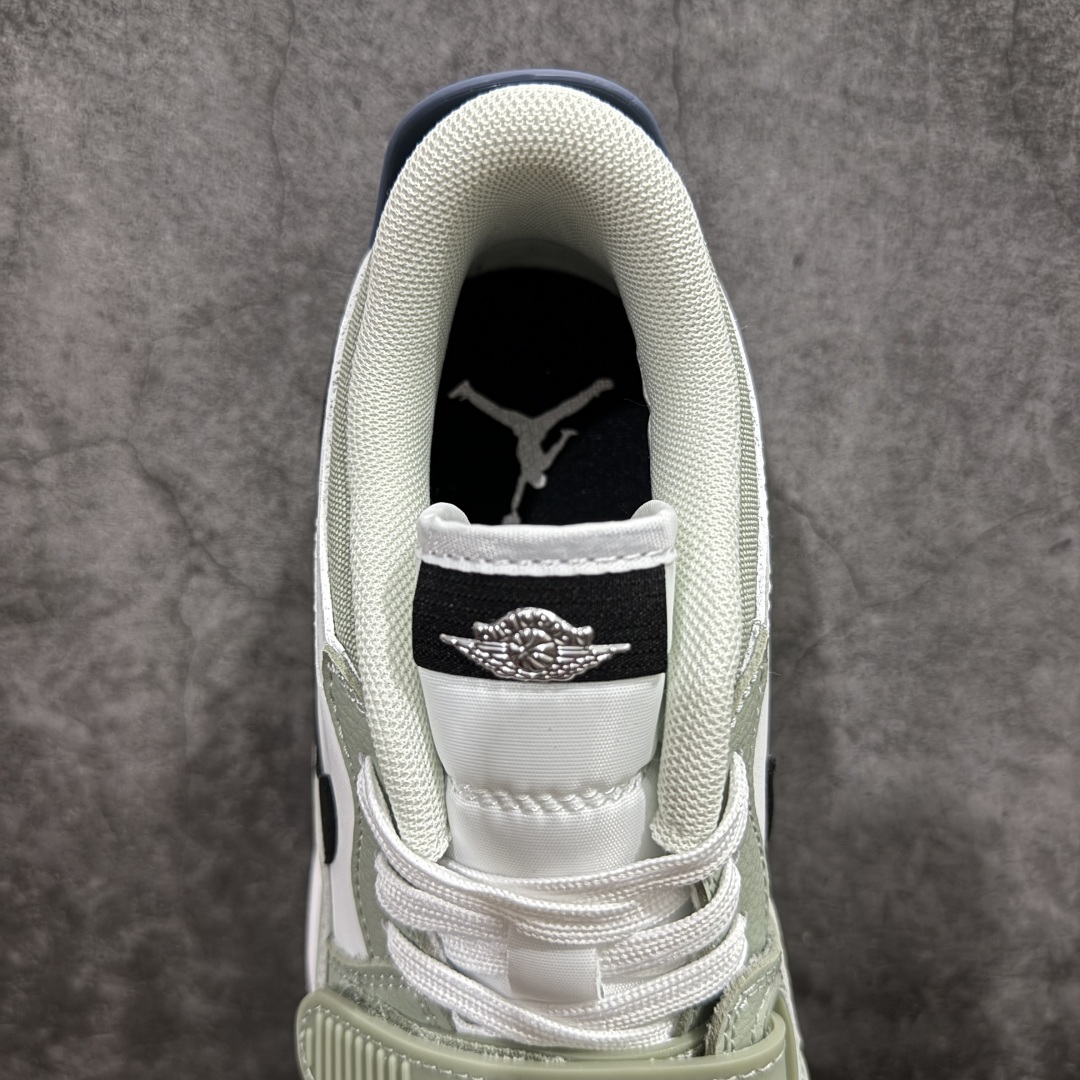 【纯原N版】Air Jordan Legacy AJ312 Low 低帮复古篮球鞋 青蛇 白绿色 HV5970-101