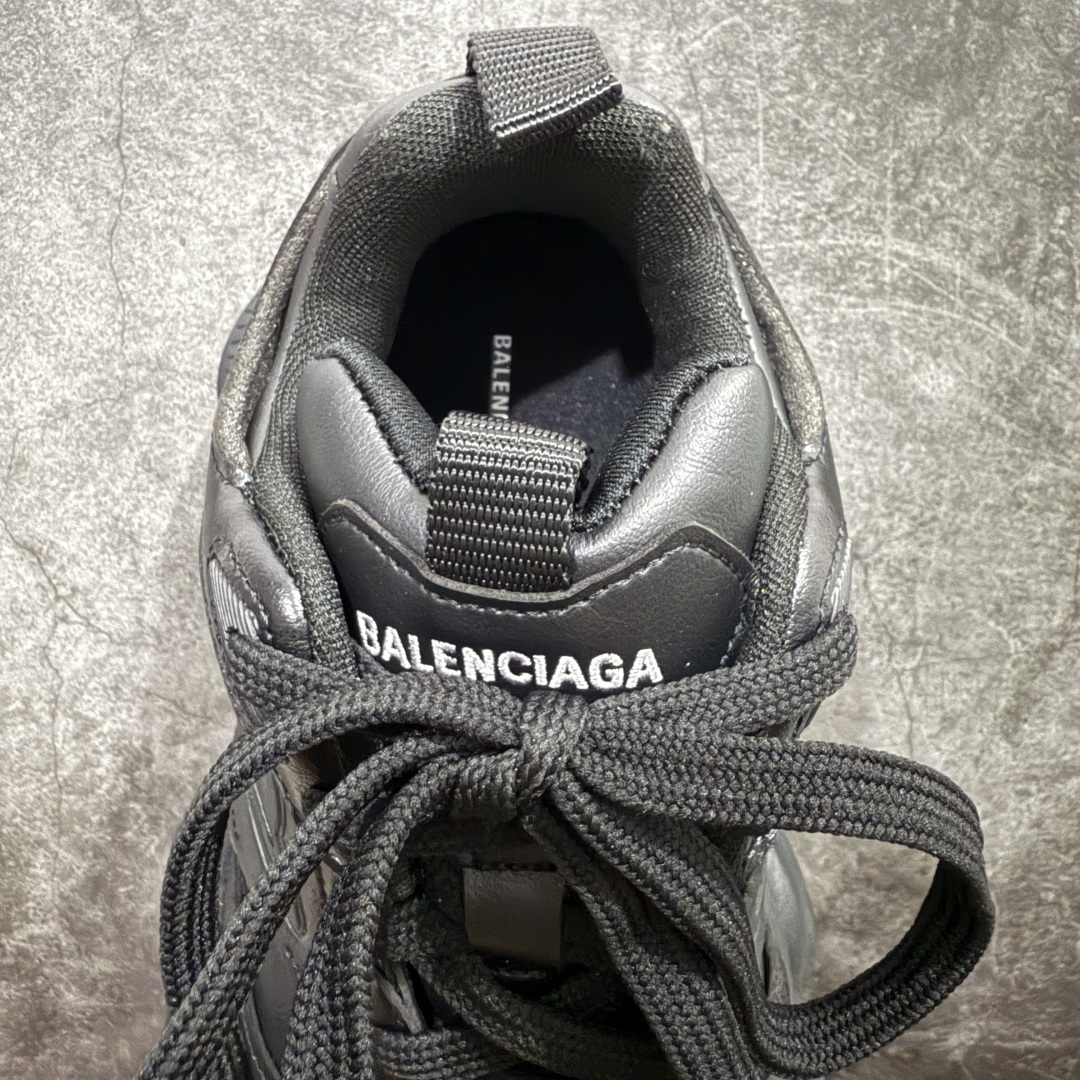 图片[8]-【XA版本】Balenciaga巴黎世家11代 Cargo圆头系带舒适百搭休闲老爹鞋 黑色nn全网独家首批出货  配件齐全终端优势供货  官方主推款 必火款的湖南兴昂原厂渠道 原厂组合大底原厂鞋面 正确做旧 细节见高清实拍 Size：35 36 37 38 39 40 41 42 43 44 45 46 编码：DF440460-莆田鞋批发中心