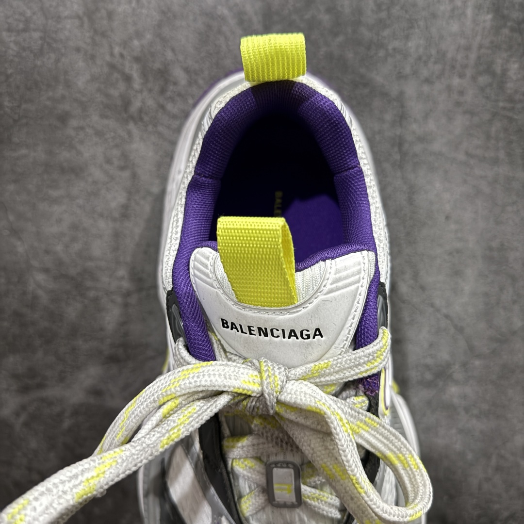 【XA纯原】BALENCIAGA 10XL Sneakers 巴黎世家网布系带低帮走秀复古老爹鞋