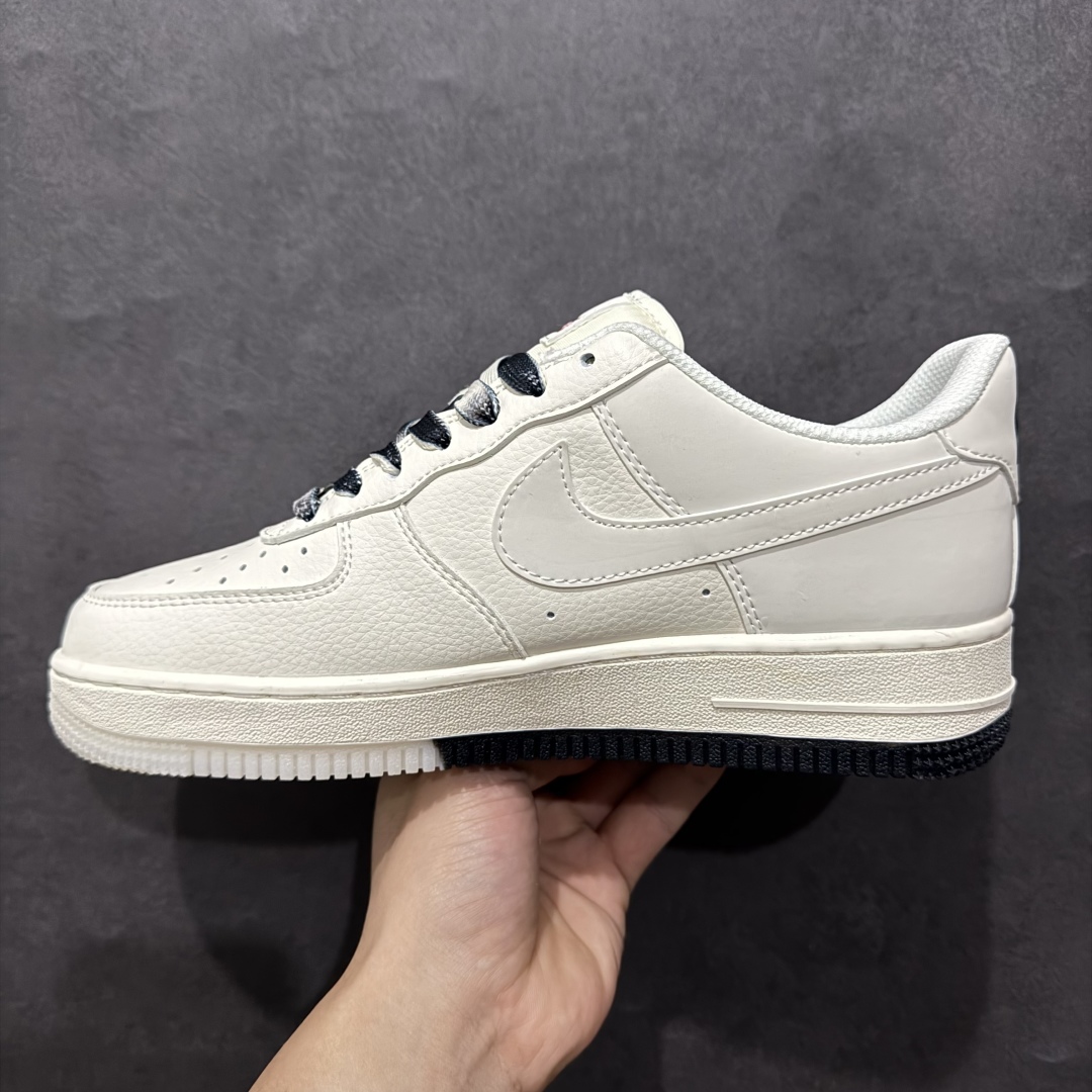 图片[2]-【定制版】Nk Air Force 1\’07 Low Sup联名 米白双色底 空军一号低帮休闲板鞋 XZ6188-017rn#原楦头原纸板 原装鞋盒 定制五金配件 内置全掌气垫 原厂鞋底 r 尺码：36 36.5 37.5 38 38.5 39 40 40.5 41 42 42.5 43 44 44.5 45  编码：HXS310320-莆田鞋批发中心