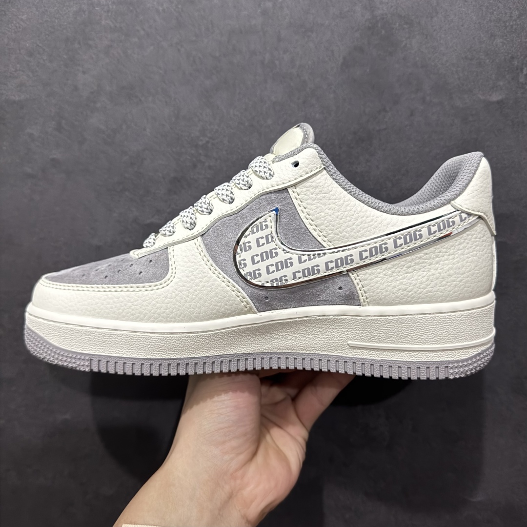 Nk Air Force 1'07 Low 北面联名 CDG米灰勾 空军一号低帮休闲板鞋 BB7518-014