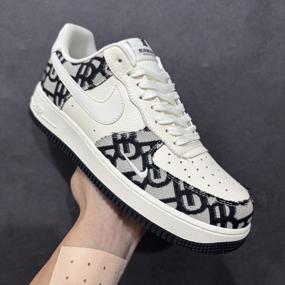 【定制版】Nk Air Force 1'07 Low 迪奥联名 黑花纹 空军一号低帮休闲板鞋 DF0188-028