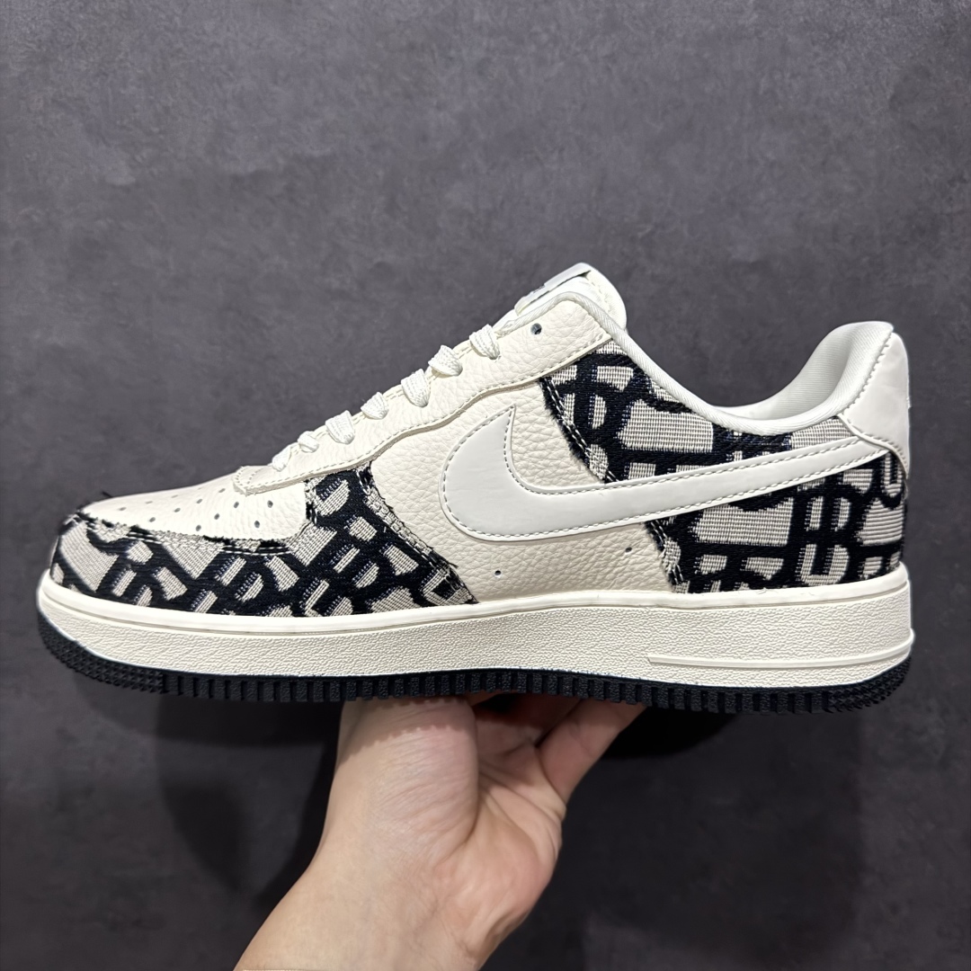 【定制版】Nk Air Force 1'07 Low 迪奥联名 黑花纹 空军一号低帮休闲板鞋 DF0188-028