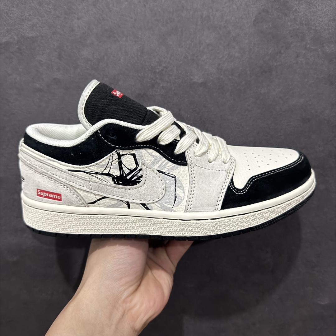 【定制版】Air Jordan 1 Low AJ1 乔1 Supreme联名 蜘蛛 高端定制 低帮复古篮球鞋 XS6086-007rn#定制鞋盒 大厂纯原品质出货 超高清洁度 皮料切割干净无任何毛边 细节完美 r 尺码：36 36.5 37.5 38 38.5 39 40 40.5 41 42 42.5 43 44 44.5 45 编码：HXS320340-莆田鞋批发中心