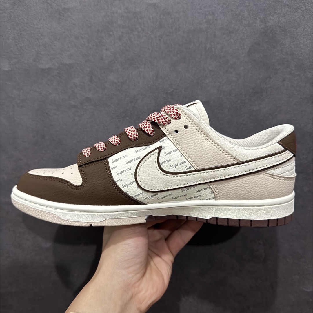 【定制版】Nk SB Dunk Low Supreme联名 弹幕白勾 周年高端定制 低帮休闲板鞋 DJ2024-091