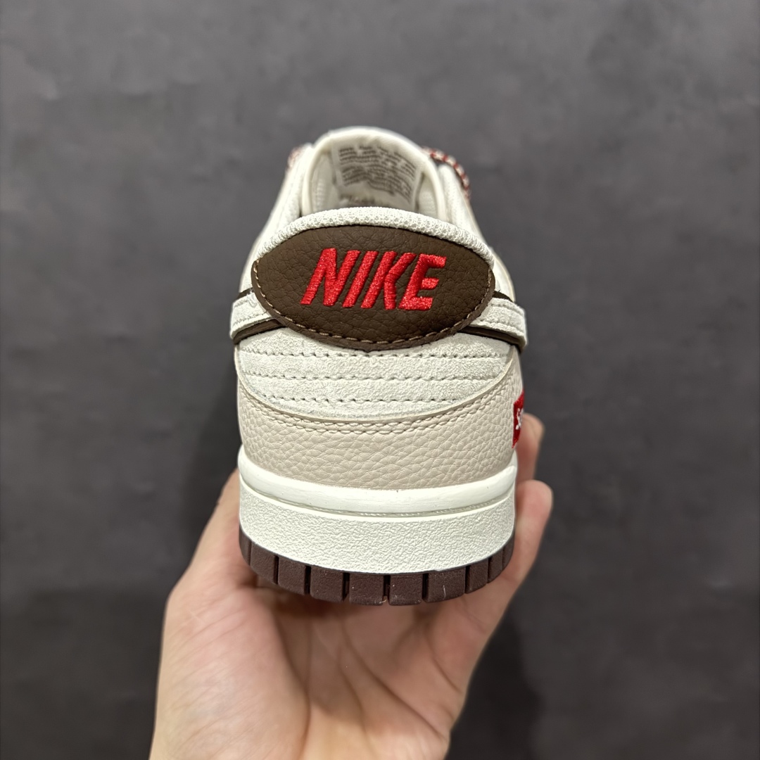 【定制版】Nk SB Dunk Low Supreme联名 弹幕白勾 周年高端定制 低帮休闲板鞋 DJ2024-091