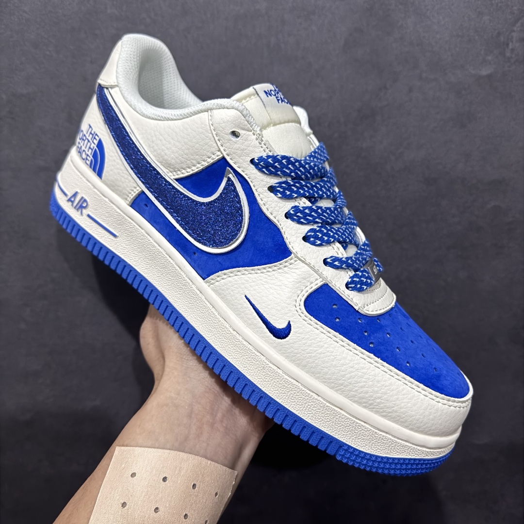 图片[3]-【定制版】Nike Air Force 1 Low 07 x The North Face 白宝蓝小钩满天星n原楦头原纸板 打造纯正低帮空军版型 专注外贸渠道 全掌内置蜂窝气垫原盒配件 原厂中底钢印、拉帮完美官方货号：QY6818 530 Size：36 36.5 37.5 38 38.5 39 40 40.5 41 42 42.5 43 44 44.5 45 编码：CC280300-莆田鞋批发中心