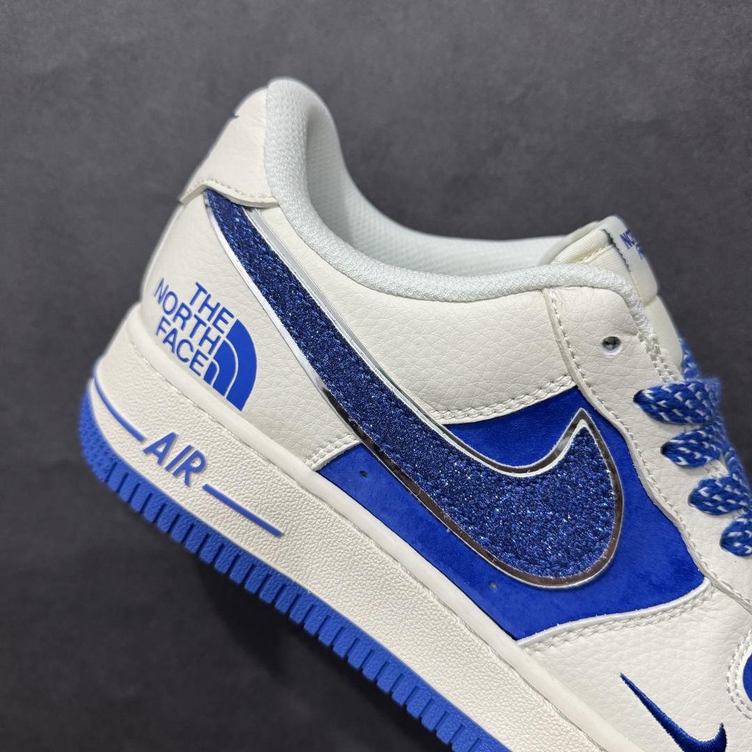 图片[6]-【定制版】Nike Air Force 1 Low 07 x The North Face 白宝蓝小钩满天星n原楦头原纸板 打造纯正低帮空军版型 专注外贸渠道 全掌内置蜂窝气垫原盒配件 原厂中底钢印、拉帮完美官方货号：QY6818 530 Size：36 36.5 37.5 38 38.5 39 40 40.5 41 42 42.5 43 44 44.5 45 编码：CC280300-莆田鞋批发中心