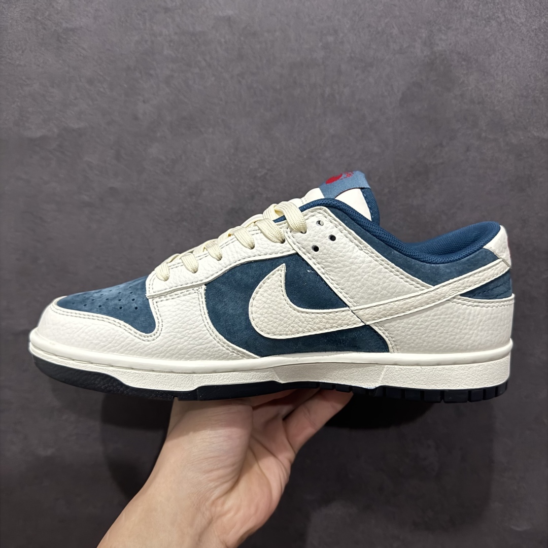 【定制版】Nike SB Dunk Low x Stussy 白青小钩  CY5979-106