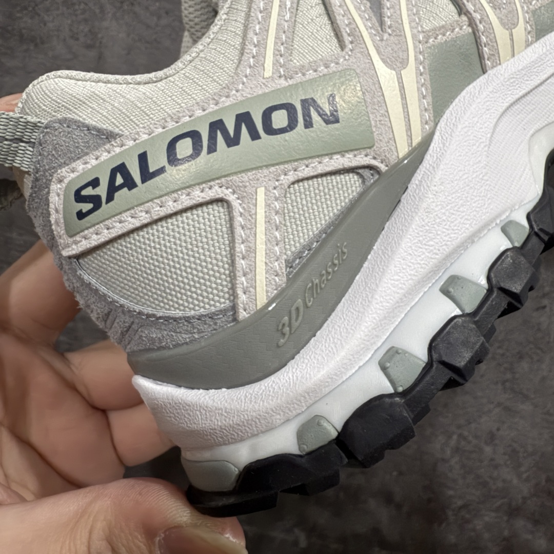 图片[3]-【绿x版】SALOMON XA Pro 3D ADV萨洛蒙潮流越野机能户外功能鞋 黎明蓝477919 新配色出货nnn纯原外贸平台特供订单 耗时半年巨作 全套原纸板楦头开发 原厂特供网布配套加持 确保原汁原味 完美呈现版型 原档数据独家私模五层组合大底 男女鞋同步官方开发至46.5 原装Ortholite轻量化鞋垫 中底布带钢印编号 原厂TPU锁扣 进口港宝加持 后跟自然饱满 还原公司包裹性 鞋面采用SENSIFT贴合技术 全方位贴合包裹脚型 鞋跟部鞋底牵引设计 提供强大的抓地性能 更适应野外崎岖不平的道路 其3D ADVANCED CHASSIS底盘 材料轻量大化 钉齿设计更具稳定性 防护性 鞋底易磨损区运用CONTAGRIP高耐磨材料 应对城市硬质路面长距离跑考验  尺码：36 36.5 37.5 38 38.5 39 40 40.5 41 42 42.5 43 44 44.5 45 46 46.5 编码：SLM340360-莆田鞋批发中心