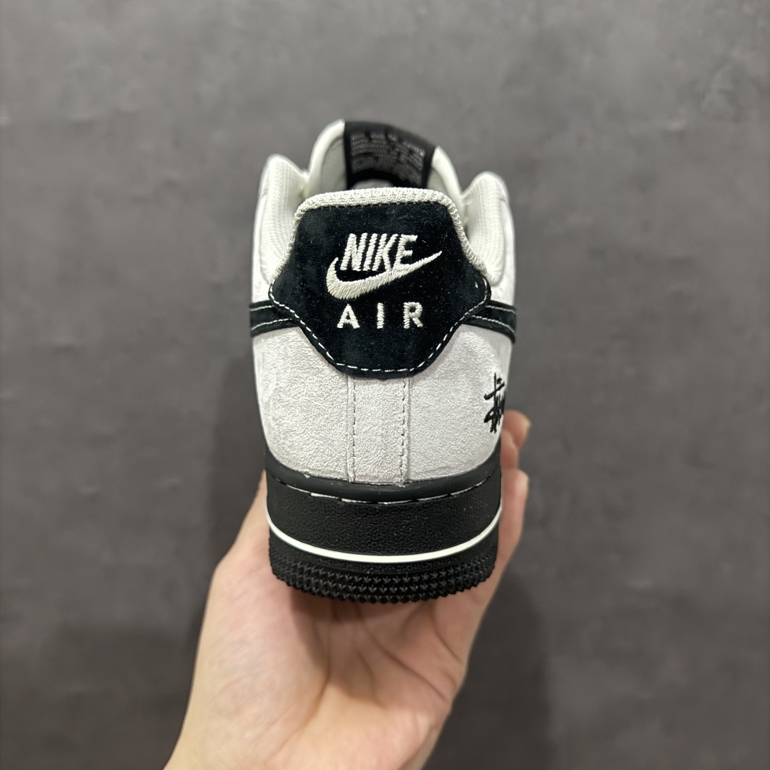 图片[4]-【公司级】海外限量发售NIke Air Force 1 \’07 Low “斯图西联名–全黑底”空军一号 低帮 运动鞋 休闲鞋 折边针车 工艺难度大 原楦头原纸板 原装鞋盒 定制五金配件 内置全掌气垫 原厂鞋底货号：XZ6188-195 Size：36 36.5 37.5 38 38.5 39 40 40.5 41 42 42.5 43 44 44.5 45 编码：HXS310320-莆田鞋批发中心