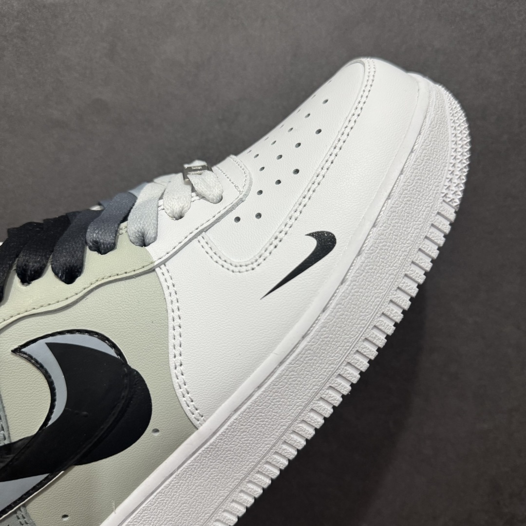 图片[5]-【公司级】Air Force 1 空军一号“手绘断勾”订制空军一号板鞋一款简约的极简风格手绘空军鞋，采用断勾设计，展现出独特的设计风格。鞋面采用高品质的皮革材质，柔软舒适，穿着舒适。鞋底采用耐磨的橡胶材质，具有优异的抗磨性能。鞋面上的空军标志是本款鞋的亮点之一，增加了鞋子的时尚感和个性。这款断勾风格的手绘空军鞋适合搭配各种服饰，无论是休闲装还是运动装都能轻松搭配。 货号：CV2288-011nSIZE：36 36.5 37.5 38 38.5 39 40 40.5 41 42 42.5 43 44 44.5 45 编码：HXS290300-莆田鞋批发中心