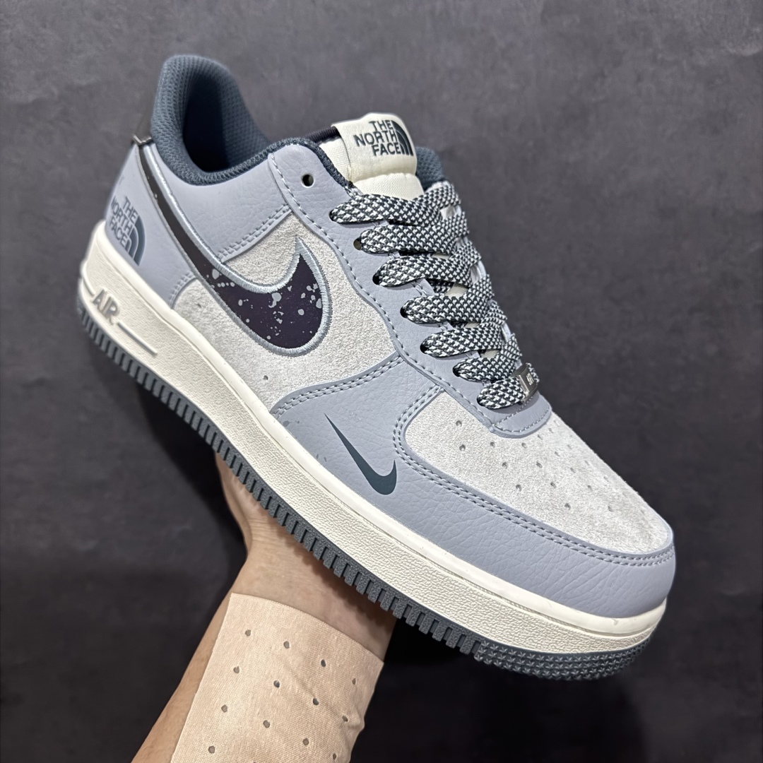 图片[3]-【公司级】Nk Air Force 1\’07 Low 北面联名 刺绣泼墨勾 空军一号 低帮休闲板鞋 DM6688-006rn#原楦头原纸板 原装鞋盒 定制五金配件 内置全掌气垫 原厂鞋底 r 尺码：36 36.5 37.5 38 38.5 39 40 40.5 41 42 42.5 43 44 44.5 45  编码：HXS310320-莆田鞋批发中心