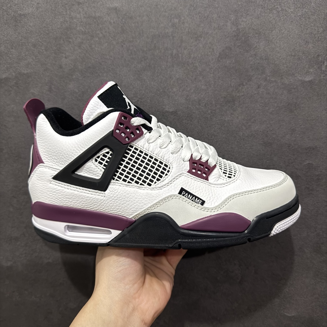 【头层跑量版】Air Jordan AJ4 Retro 系列n区分市面的各种假特价n全头层皮料 大底有正确刷漆n真材实料 做工扎实 拒绝劣质品质n原纸板楦头开发 完美鞋型 鞋柜必备鞋款 终端现货供应品质可见 真正好货福利白菜价💪🏻 尺码：40-46含半码 编码：WE260280-莆田鞋批发中心