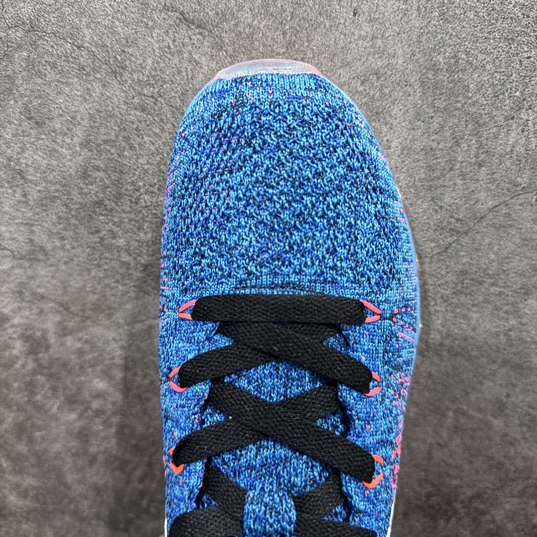 图片[5]-【纯原YH版本】Nike Air Max Flyknit 2014舒适百搭减震耐磨 低帮 休闲跑步鞋NIKE FLYKNIT AIR MAX 跑步鞋使用备受欢迎的创新FLYKNIT鞋面，一体成形无缝设计将良好的透气性、柔韧性及支撑性完美结合于一身，结合飞线（FLYWIRE）科技，大幅减轻鞋身重量同时，更能根据步态实时调整鞋面的贴合度，如第二层皮肤般轻盈包裹双脚。高性能的缓震性能可将外部冲击力减至最低，让热爱驰骋的你得到可靠的保护。抓地力半透明橡胶外底结合升级版华夫格外底纹路，保证高磨区的耐久性同时更能带给双脚持久稳定的抓地力，无论是路跑或赛道跑，都能为你造就强大功能支持。 货号：620659-014 蓝粉  尺码：35.5 36 36.5 37.5 38 38.5 39 40 40.5 41 42 42.5 43 44 44.5 45 46 46.5 编码：DF300320-莆田鞋批发中心