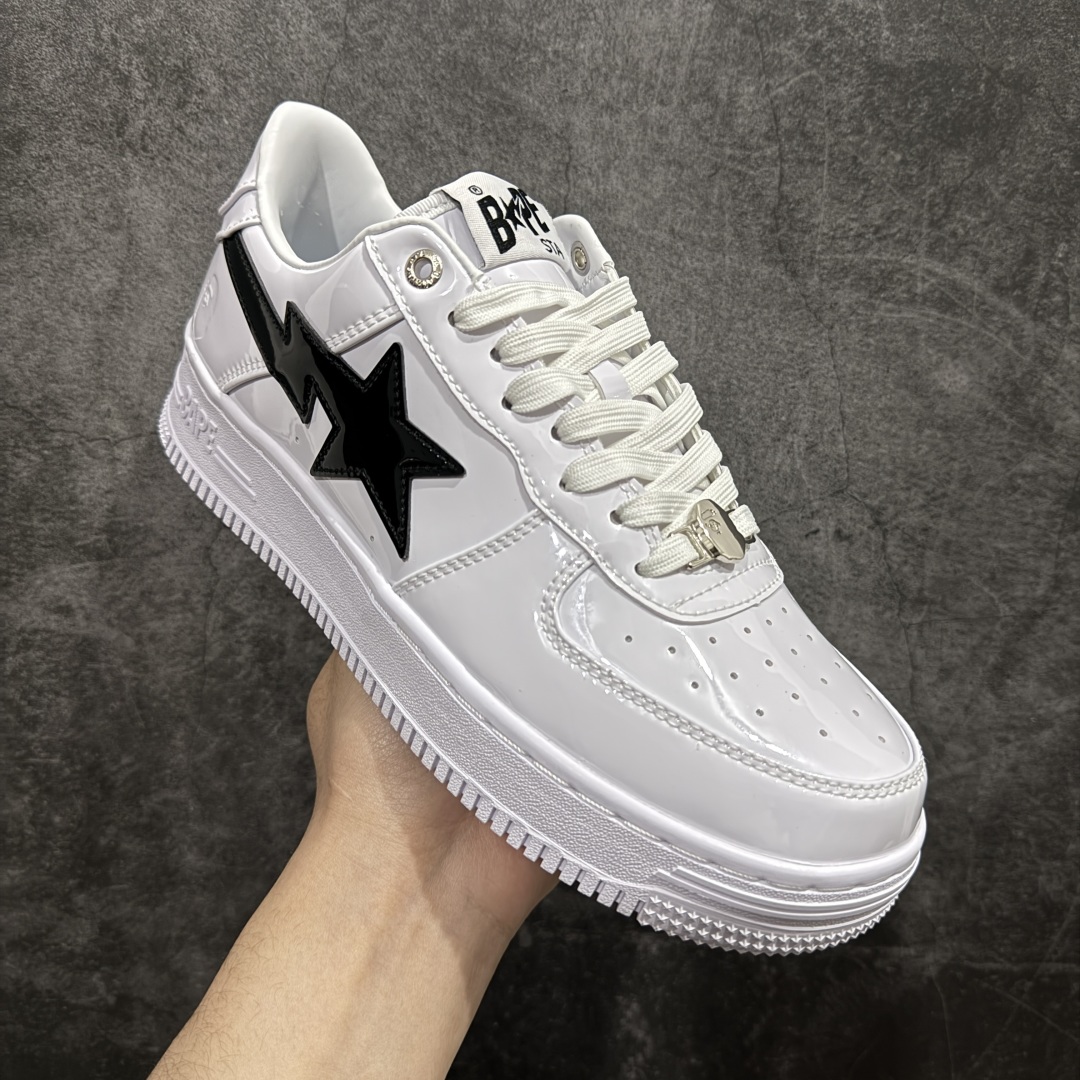 图片[3]-【纯原Y版】A BATHING APE STA  经典潮流 时尚板鞋 男女同款BAPE STA 是 Bape 旗下的一款运动鞋系列。BAPE STA 于 2002 年推出，该鞋款融合了 Bape 的品牌元素和风格，具有较高的辨识度。有各种丰富的颜色选择，满足不同消费者的喜好。Bape 作为著名的潮流品牌，BAPE STA 也带有浓厚的潮流感，受到许多潮流人士和明星的喜爱。对街头潮流文化产生了一定的影响。它不仅是一款运动鞋，更是潮流文化的一种象征。 尺码:36 36.5 37.5 38 38.5 40 40.5 41 42 42.5 43 44 44.5 45 46 编码：DF260280-莆田鞋批发中心