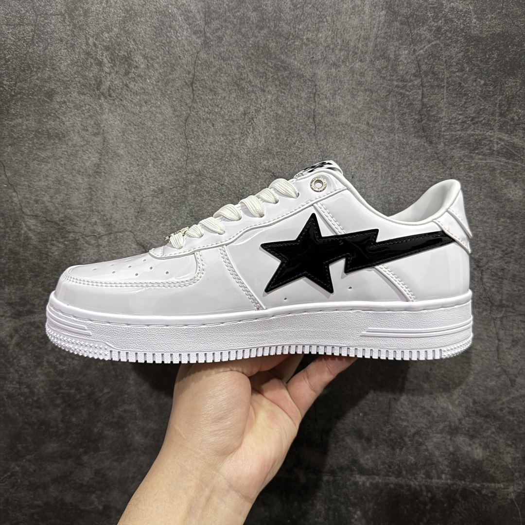 图片[2]-【纯原Y版】A BATHING APE STA  经典潮流 时尚板鞋 男女同款BAPE STA 是 Bape 旗下的一款运动鞋系列。BAPE STA 于 2002 年推出，该鞋款融合了 Bape 的品牌元素和风格，具有较高的辨识度。有各种丰富的颜色选择，满足不同消费者的喜好。Bape 作为著名的潮流品牌，BAPE STA 也带有浓厚的潮流感，受到许多潮流人士和明星的喜爱。对街头潮流文化产生了一定的影响。它不仅是一款运动鞋，更是潮流文化的一种象征。 尺码:36 36.5 37.5 38 38.5 40 40.5 41 42 42.5 43 44 44.5 45 46 编码：DF260280-莆田鞋批发中心