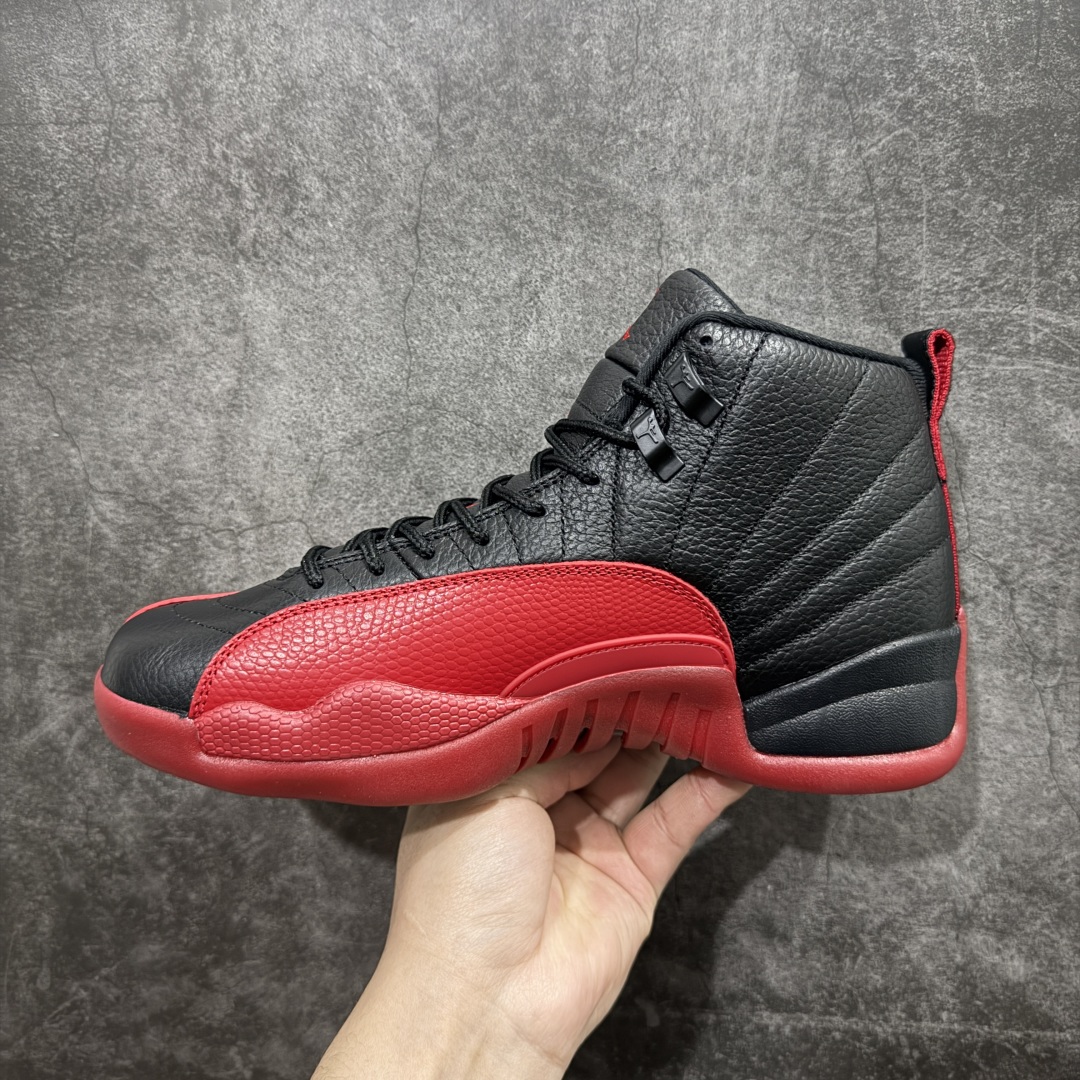 图片[2]-【TK至尊版】Air Jordan AJ12 Retro 潮流 中帮 复古篮球鞋 黑红 CT8013-002nn一比一原厂皮 最正确的版型鞋盒 鞋盒标 芯片 更多12代的配色陆续出齐真真的做到市场12代天花板 国外强烈推荐版本外贸混卖专供品质国内专业外贸AJ大厂出品原厂楦头纸板 原厂皮料打造 原厂真碳板 内置气垫  尺码：40 40.5 41 42 42.5 43 44 44.5 45 46 47.5 编码：ZG480520-莆田鞋批发中心