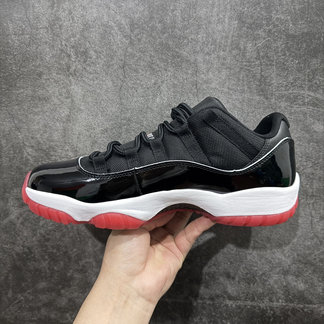 图片[2]-【纯原外贸版本】乔丹11代 Air Jordan 11 Low Bred AJ11黑红2025 低帮nn纯原大厂出品 正确纯原鞋标n官方即将发售 原楦原材料打造n正确黑碳板 原厂牛津布➕原厂漆皮 货号 FV5104-006nSize 40-47.5 编码：X10380420-莆田鞋批发中心