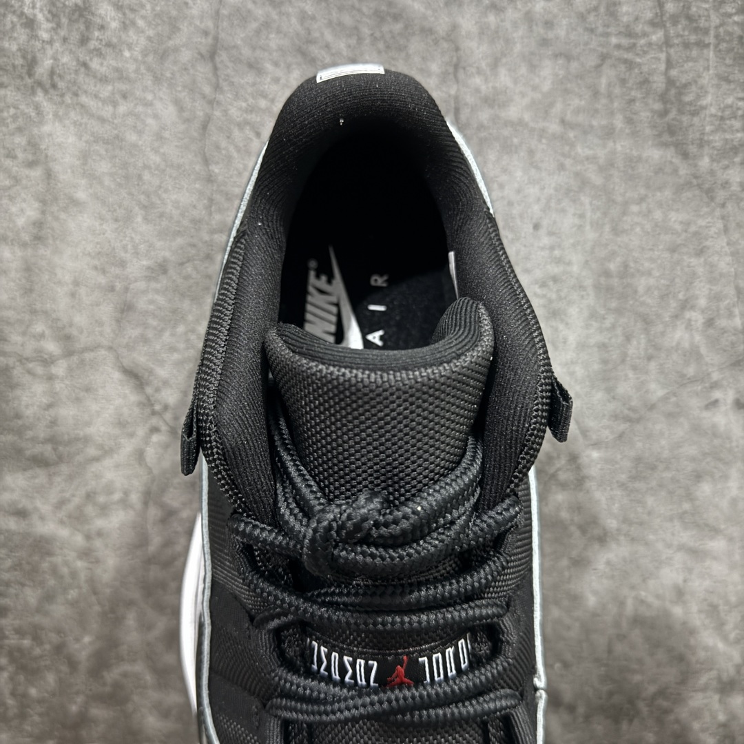 图片[8]-【纯原外贸版本】乔丹11代 Air Jordan 11 Low Bred AJ11黑红2025 低帮nn纯原大厂出品 正确纯原鞋标n官方即将发售 原楦原材料打造n正确黑碳板 原厂牛津布➕原厂漆皮 货号 FV5104-006nSize 40-47.5 编码：X10380420-莆田鞋批发中心