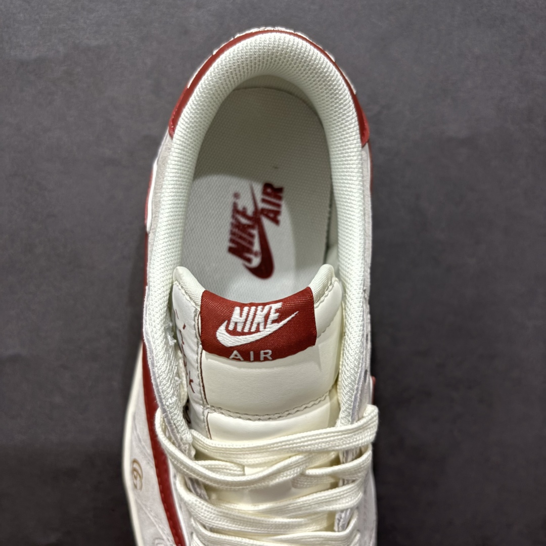 【定制版】Travis Scott x Fragment Design x Air Jordan 1 Low OG SP AJ1 乔1 古驰联名 猪八红勾 低帮文化休闲板鞋 XZ6188-056