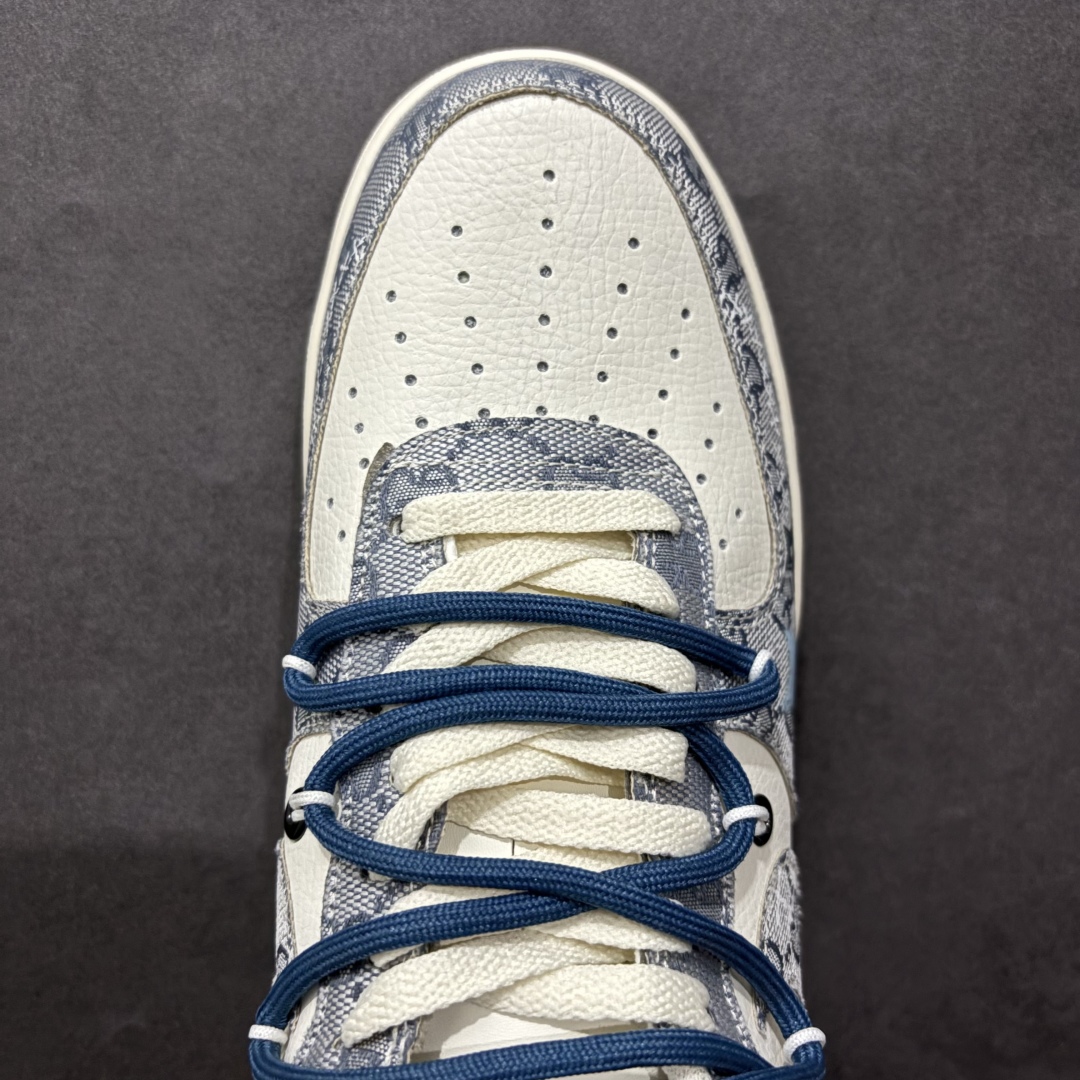 图片[8]-【定制版】Nk Air Force 1\’07 Low \”Blue Star\” 蓝色星星 空军一号低帮休闲运动绑带休闲板鞋 BD0077-222r 尺码：36 36.5 37.5 38 38.5 39 40 40.5 41 42 42.5 43 44 44.5 45  编码：HXS310320-莆田鞋批发中心