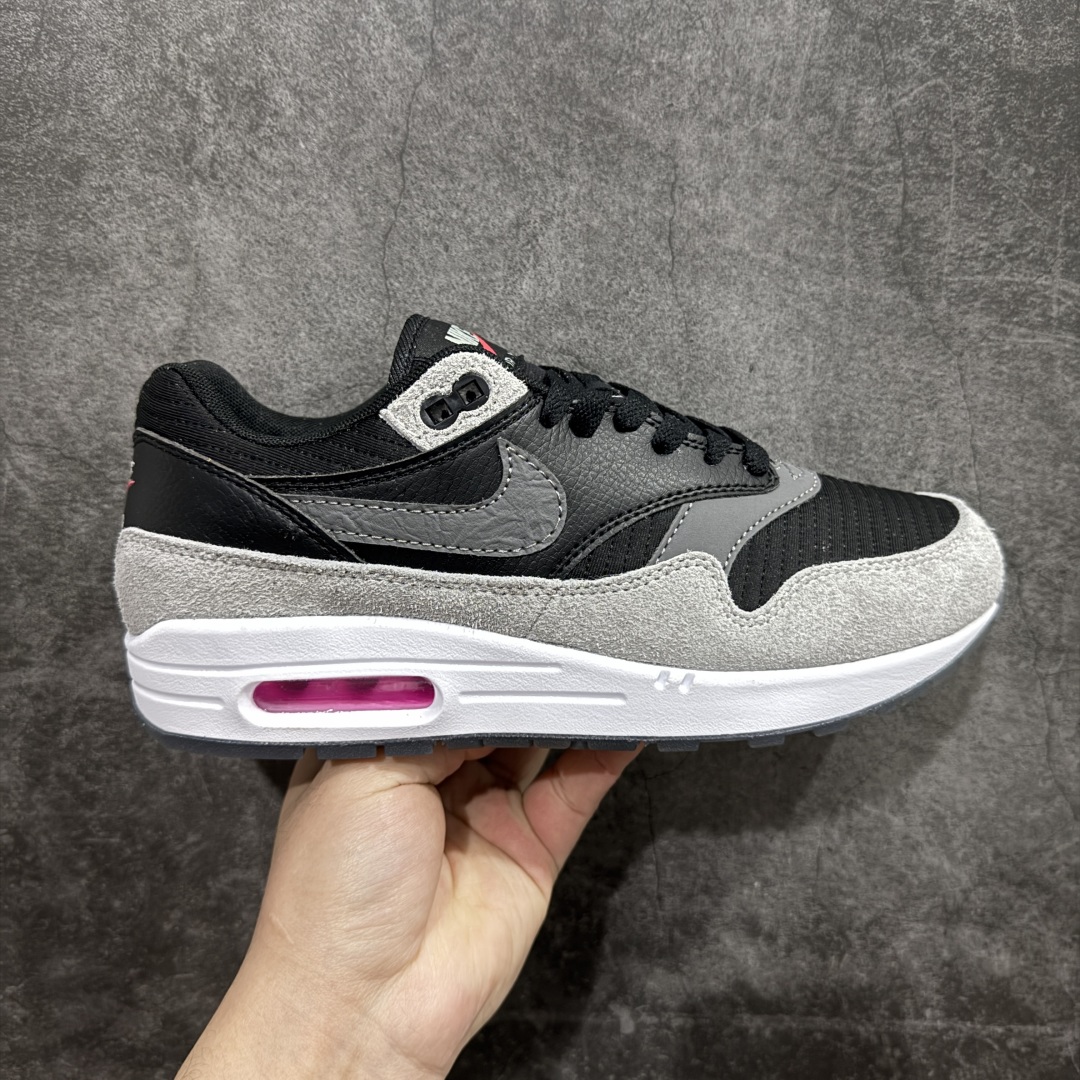 【公司级】Nike Air Max 1 黑灰n复古休闲跑步鞋 官方同步上架n真标原盒 原底原面 正确版型原版开发 精准细节 市面最高版本 官方货号：HJ9292-070n码数：36 36.5 37.5 38 38.5 39 40 40.5 41 42 42.5 43 44 45 46 46.5 47.5 编码：LDS280300-莆田鞋批发中心