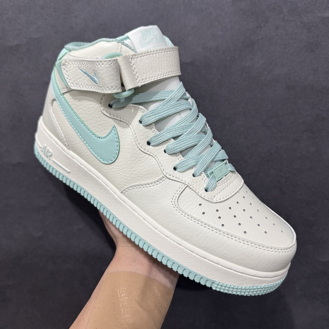 图片[3]-【公司级】Nike Air Force 1 Mid 07 白蒂芙尼蓝n原楦头原纸板 打造纯正中帮空军版型 专注外贸渠道 全掌内置蜂窝气垫原盒配件 原厂中底钢印、拉帮完美官方货号：PA0920 708 Size：36 36.5 37.5 38 38.5 39 40 40.5 41 42 42.5 43 44 44.5 45 编码：HXS310320-莆田鞋批发中心