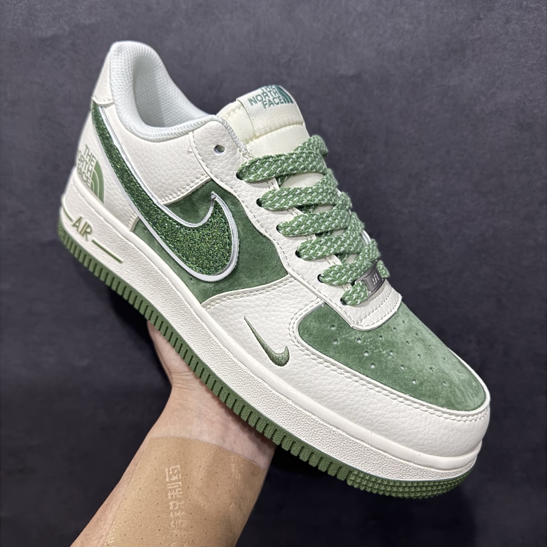 【定制版】Nike Air Force 1 Low 07 x The North Face 白绿小钩满天星 QY6818-532