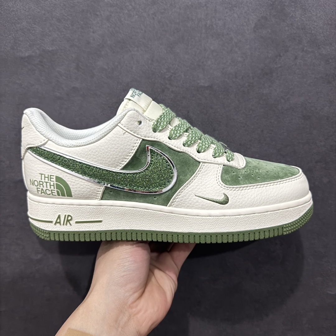 【定制版】Nike Air Force 1 Low 07 x The North Face 白绿小钩满天星 QY6818-532