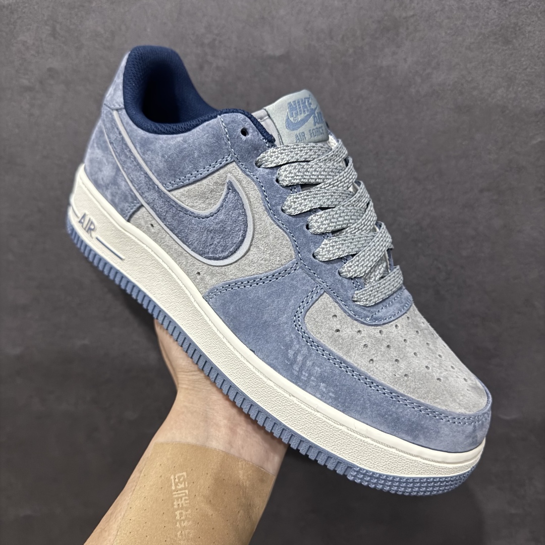 图片[3]-【公司级】Air Force 1 \’07 Low 阿基拉灰蓝麂皮n原楦头原纸板 打造纯正空军版型n#专注外贸渠道 全掌内置蜂窝气垫 #原盒配件 原厂中底钢印、拉帮完美 官方同步上架 货号：DD9969-536 Size：36 36.5 37.5 38 38.5 39 40 40.5 41 42 42.5 43 44 44.5 45 编码：HXS310320-莆田鞋批发中心